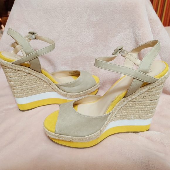 Elle Shoes - Elle Wedge Sandals